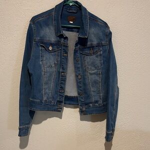 Stylish Blue Denim Jean Jacket